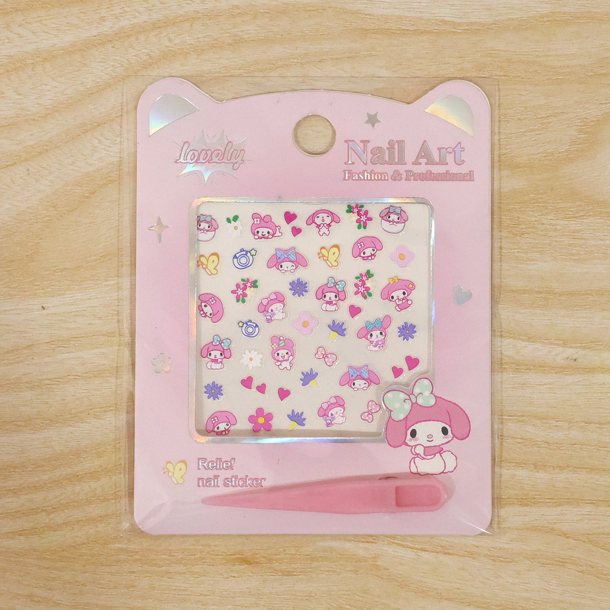 cartoon nail decoration sticker set