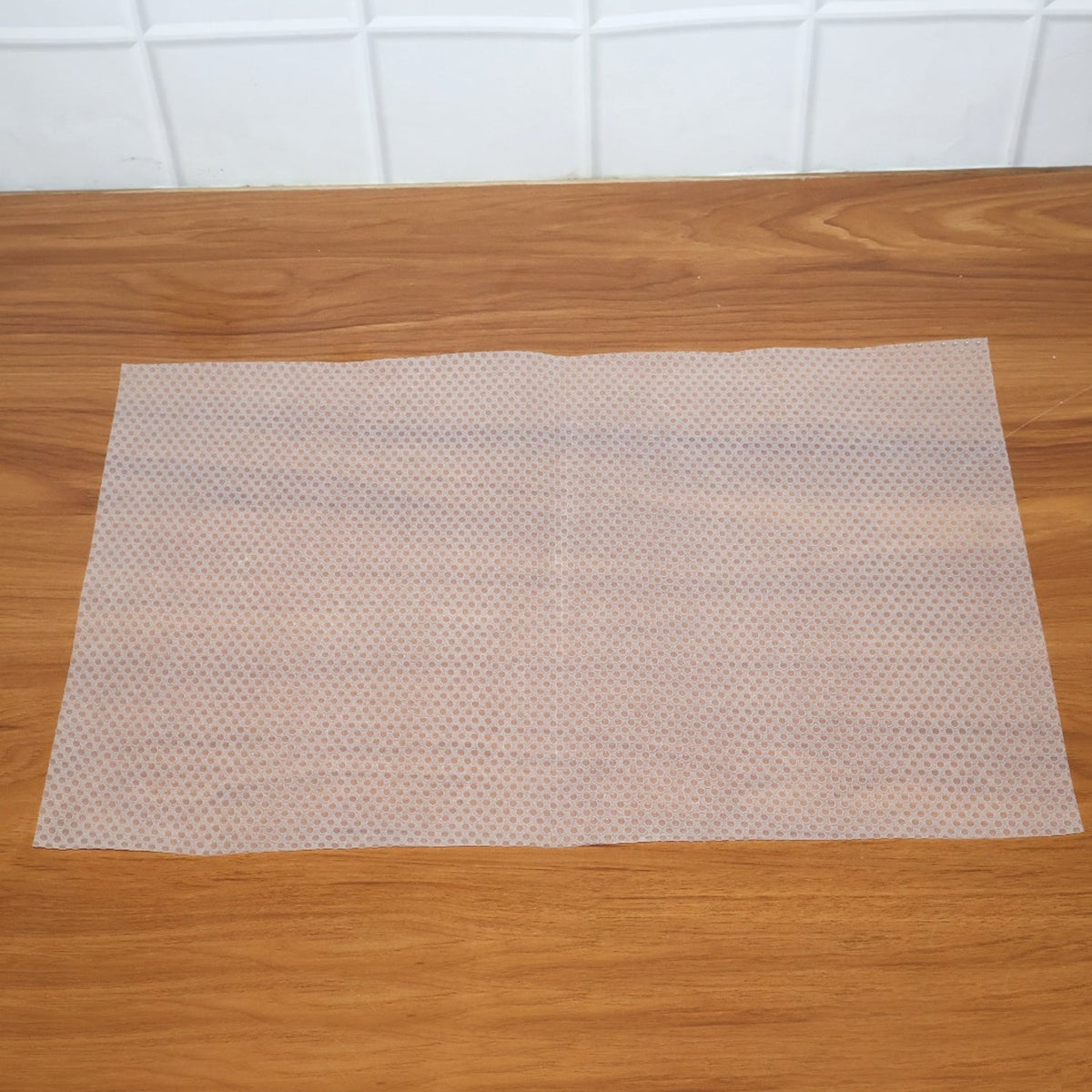 Transparent Plastic Fridge Mat 45 × 29 cm (1 Pc)
