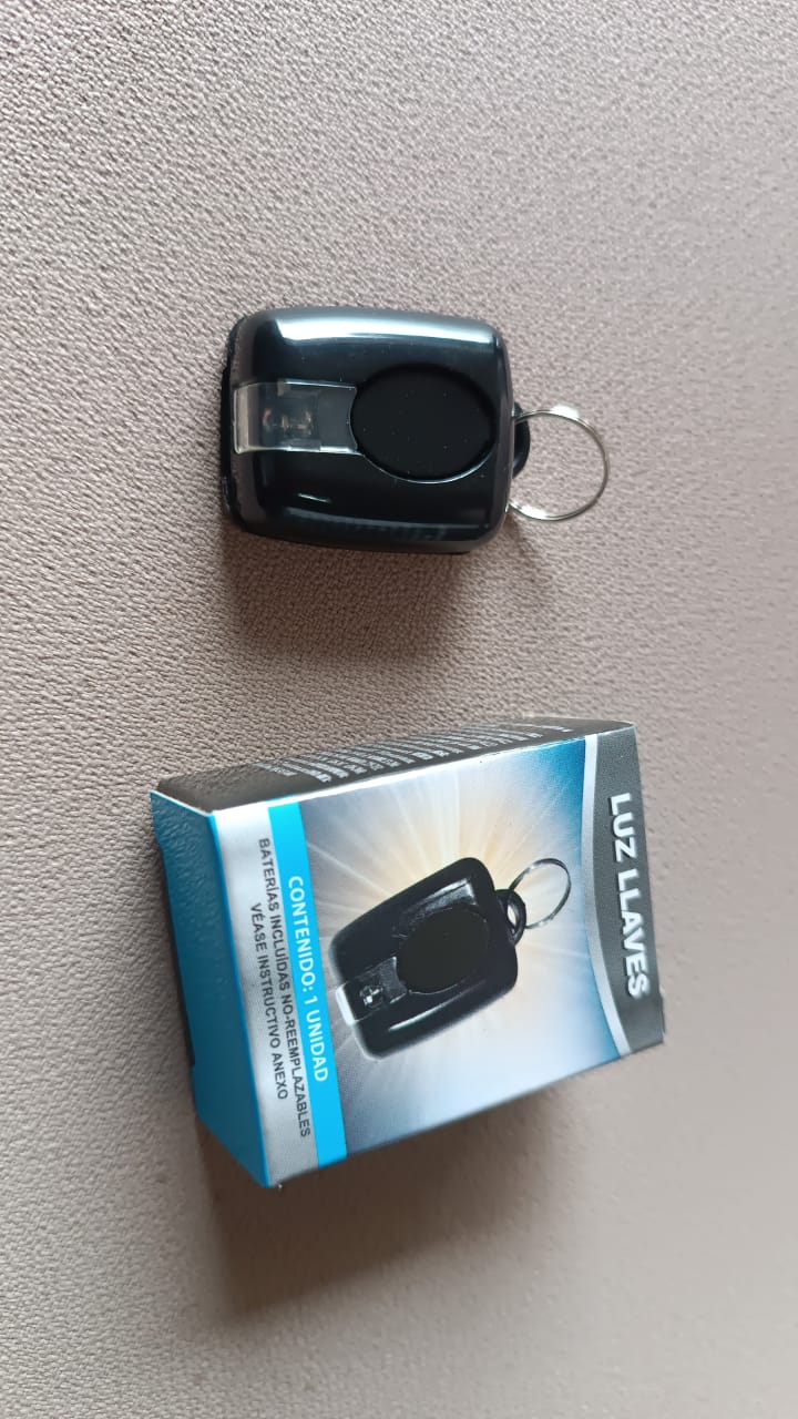 Mini LED Torch Keychain (1 Pc)
