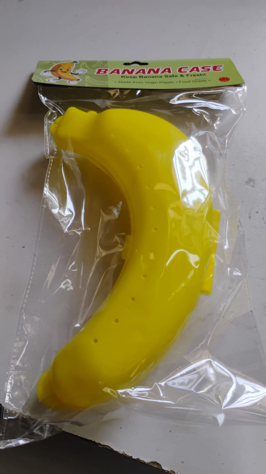 Banana Case Lunch Box Yellow