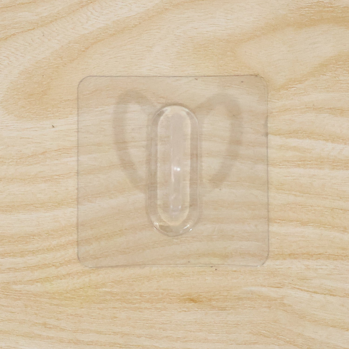 Transparent Multipurpose Adhesive Wall Holder Hook (1 Pc)