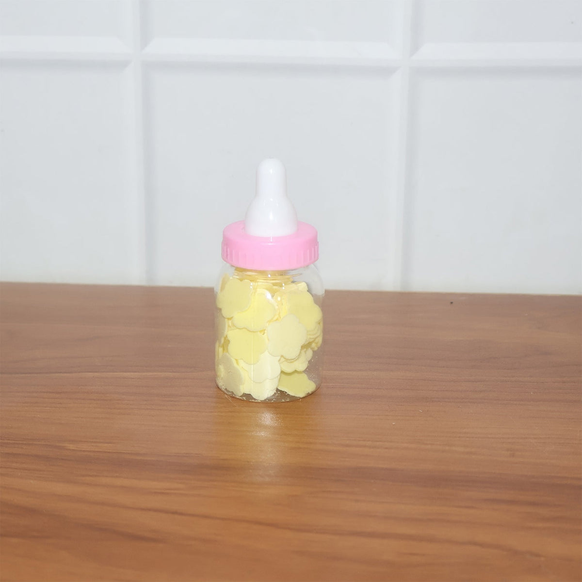 Portable Baby Bottle Shape Hand Wash Soap Paper Sheets Set (1 Set)