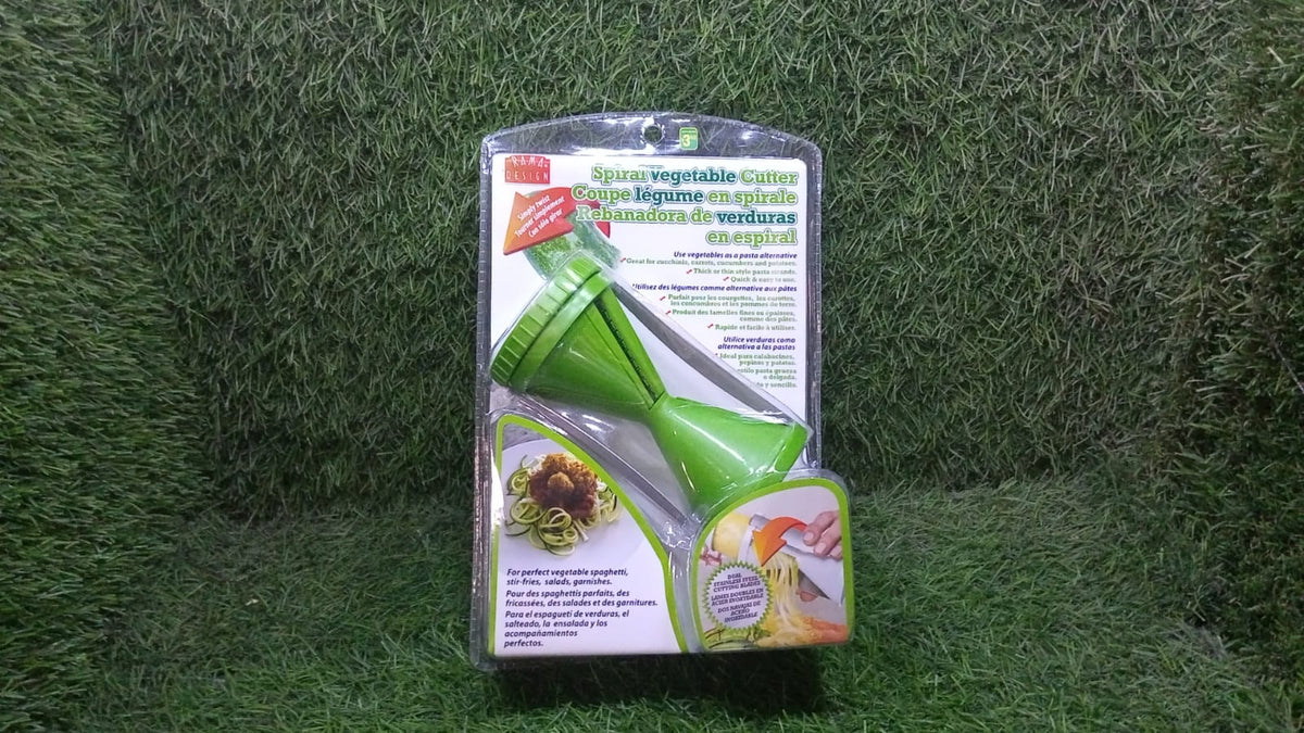 Portable Stainless Steel Handheld Spiralizer & Vegetable Slicer