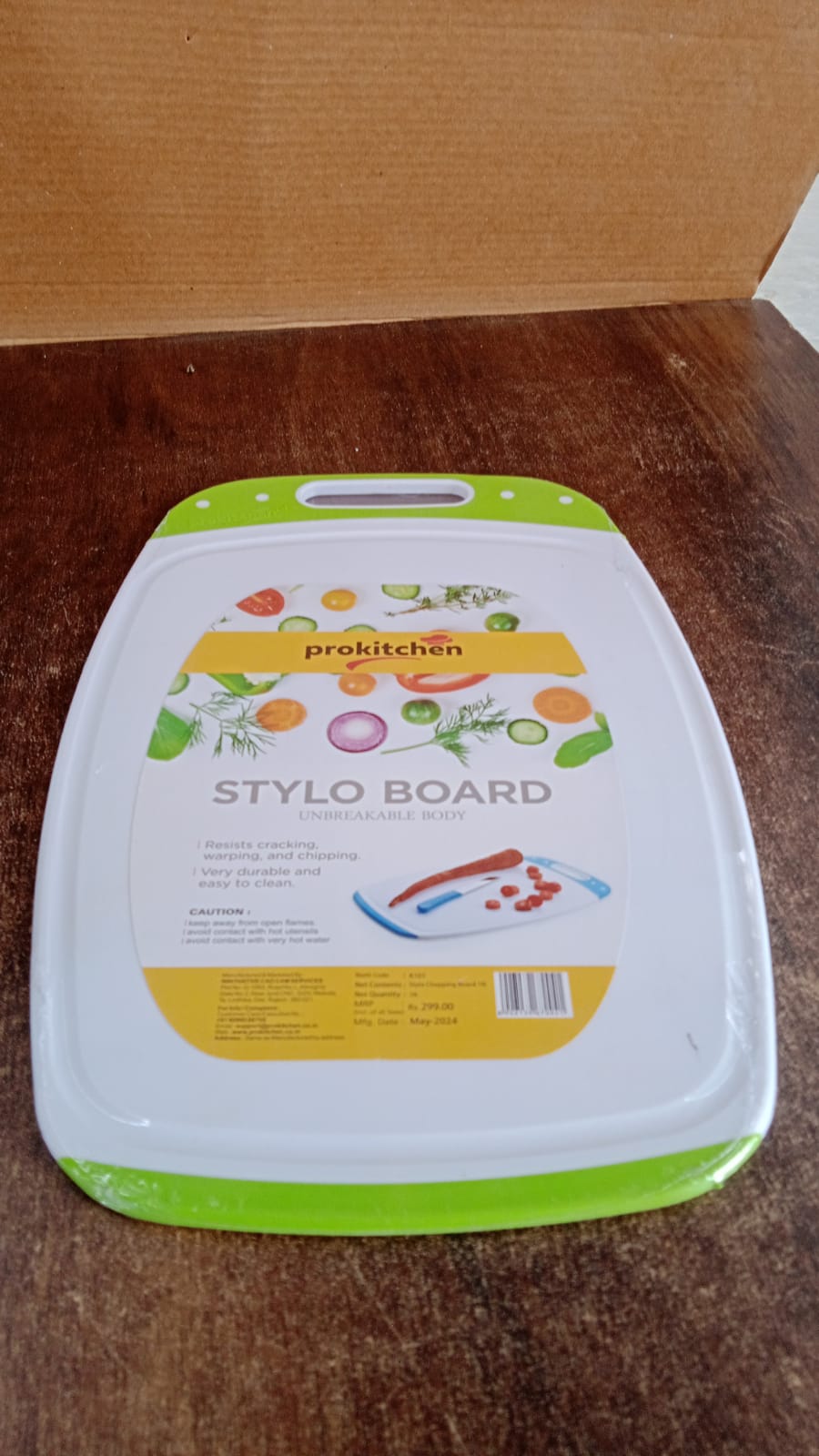 Vegetables and Fruits Cutting Chopping, Plastic Board (1 Pc)