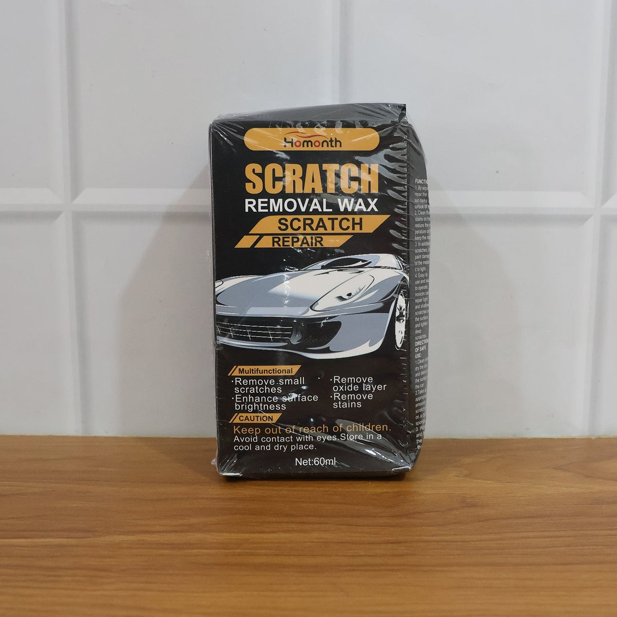 Scratch Removal Wax 60 ML - comparison shot