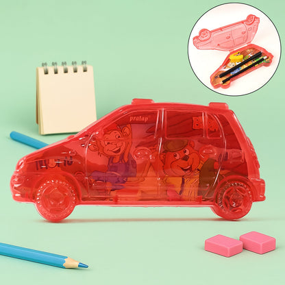 Car Shape Plastic Compass Box 