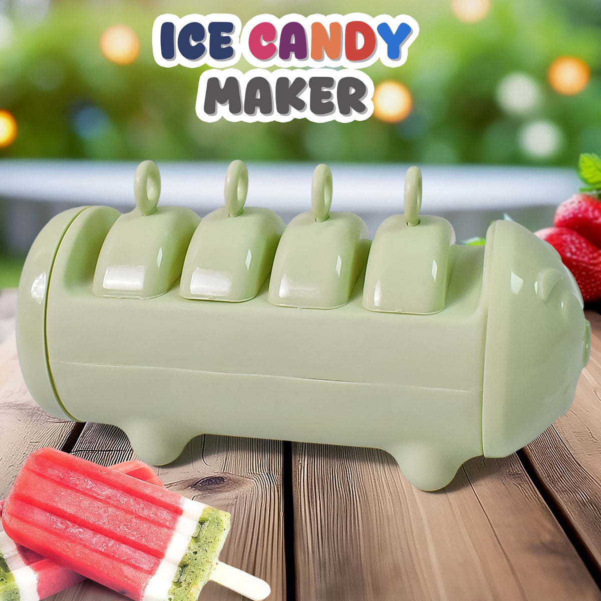 Ice 4-Compartment Tray