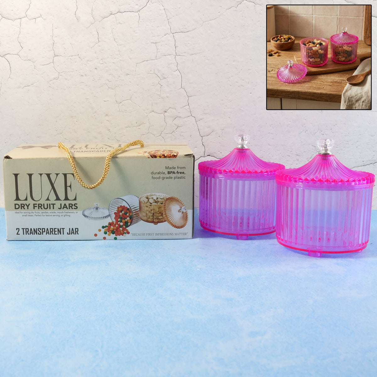 Dry Fruit Jar Set
