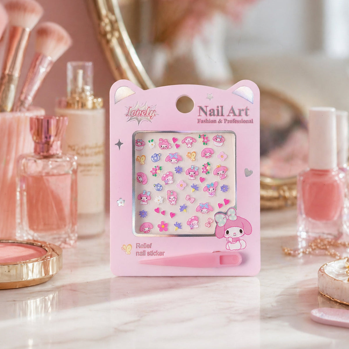 colorful nail stickers for girls