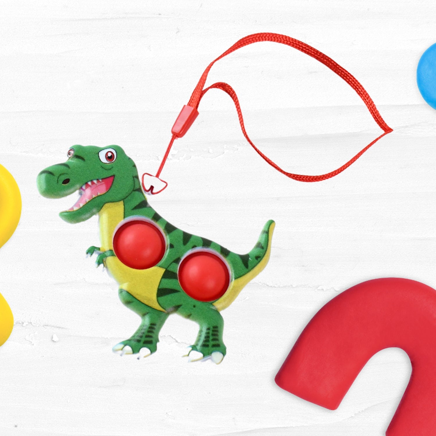 Silicone Push Bubble keychain Toy