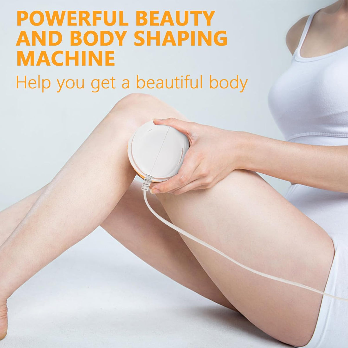 Body Sculpting Massager with 3 Pads – Adjustable Speed Handheld Body Massager