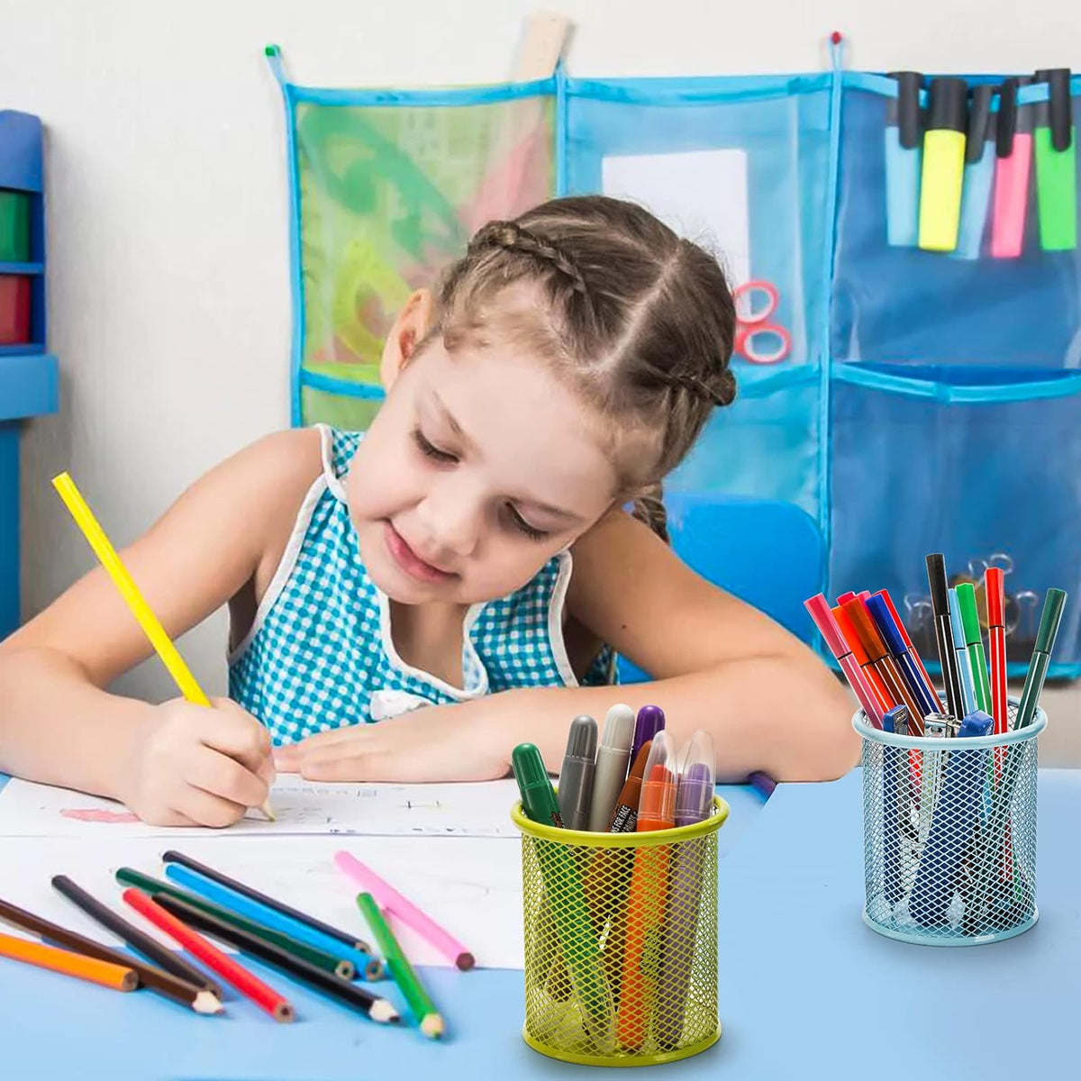 Metal Pen Holder