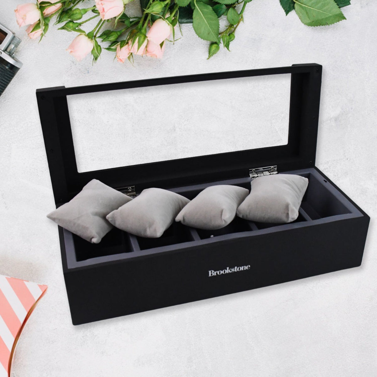 Petite multi-function jewellery storage box for earrings and rings India
