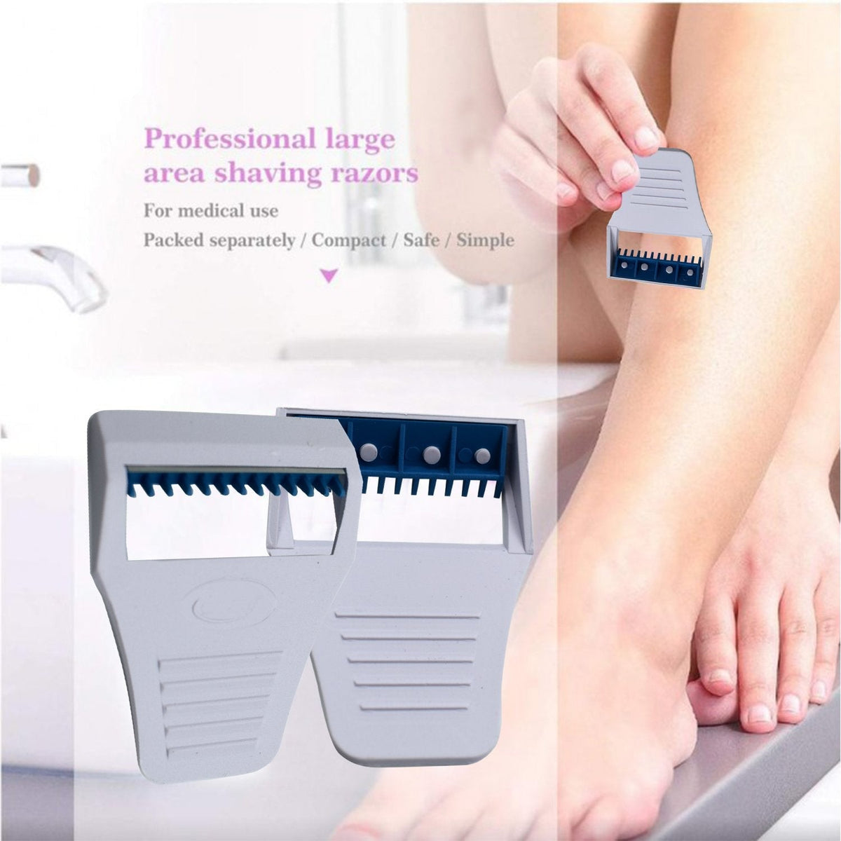 Razor for women’s body and bikini grooming