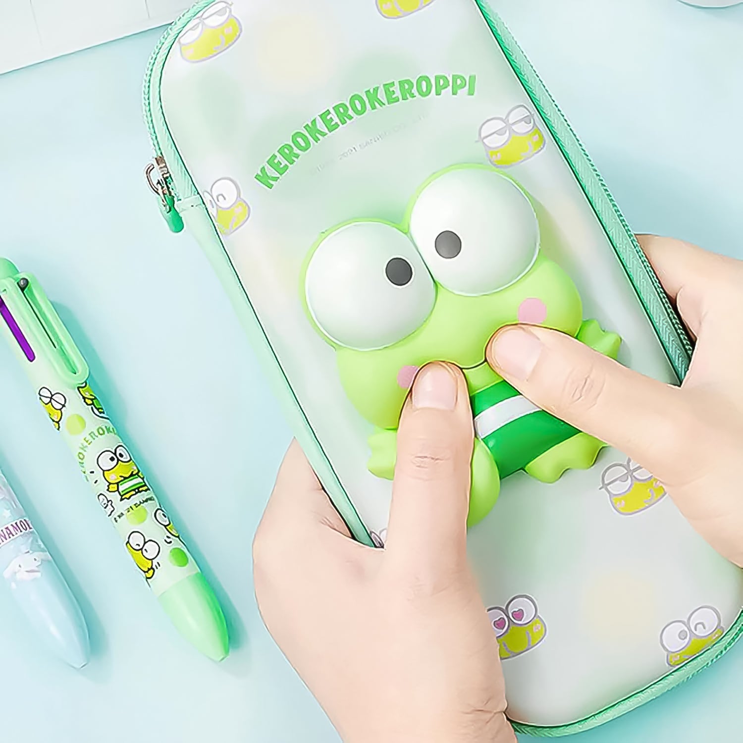 Kid-Friendly 3D Pencil Storage Pouch