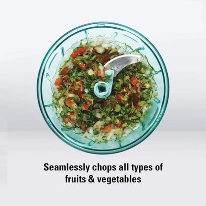 Handy Mini Plastic Vegetable Chopper