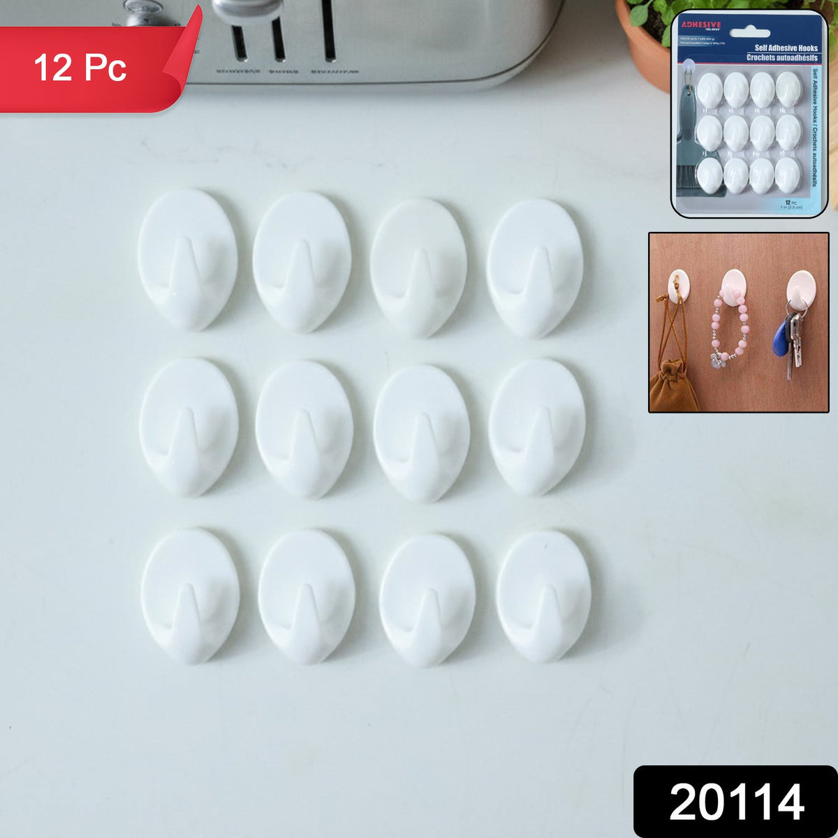 Adhesive Hooks