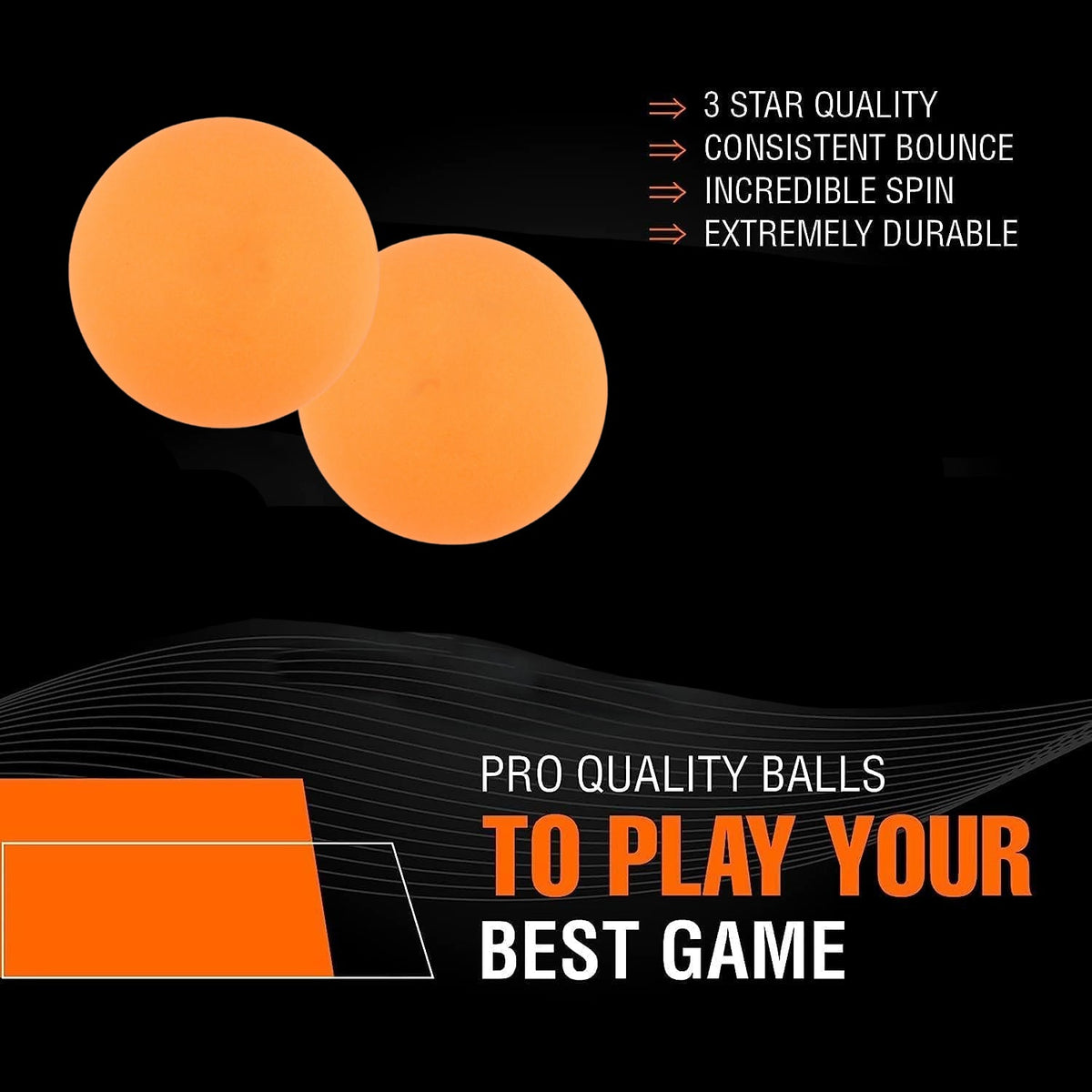 Star Seamless Table Tennis Balls (12 Pcs Set)