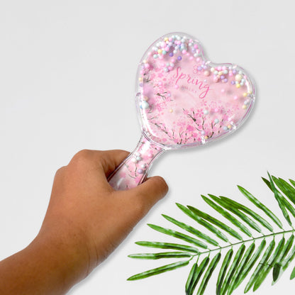 Heart Shape Hair Brush Massage Shower Comb (1 Pc), Hair accessories