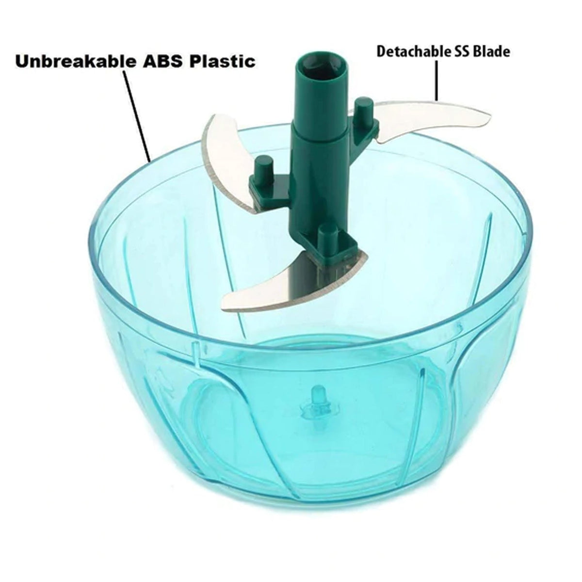 Handy Mini Plastic Vegetable Chopper