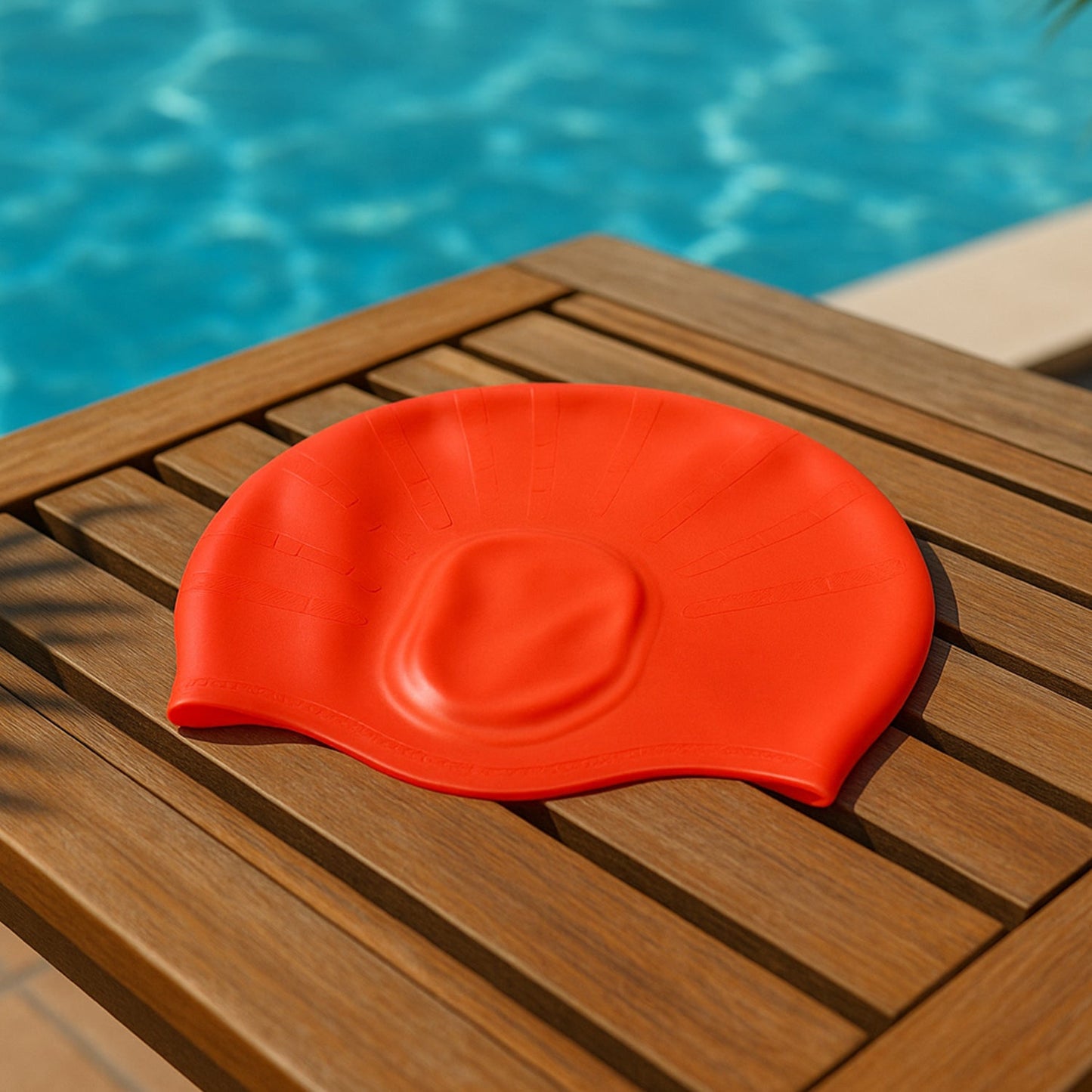 Konex Professional Silicone Swimming Cap (1 Pc)