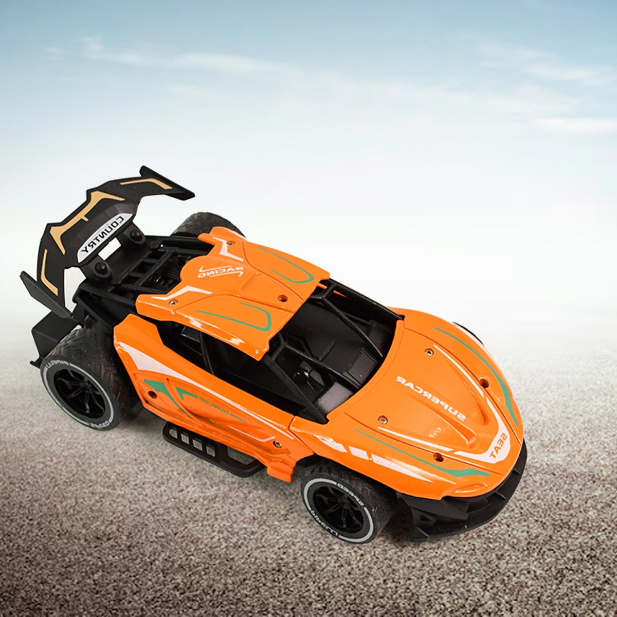 Electroplay Metal Body High-Speed RC Supercar with Remote Control Racing Car