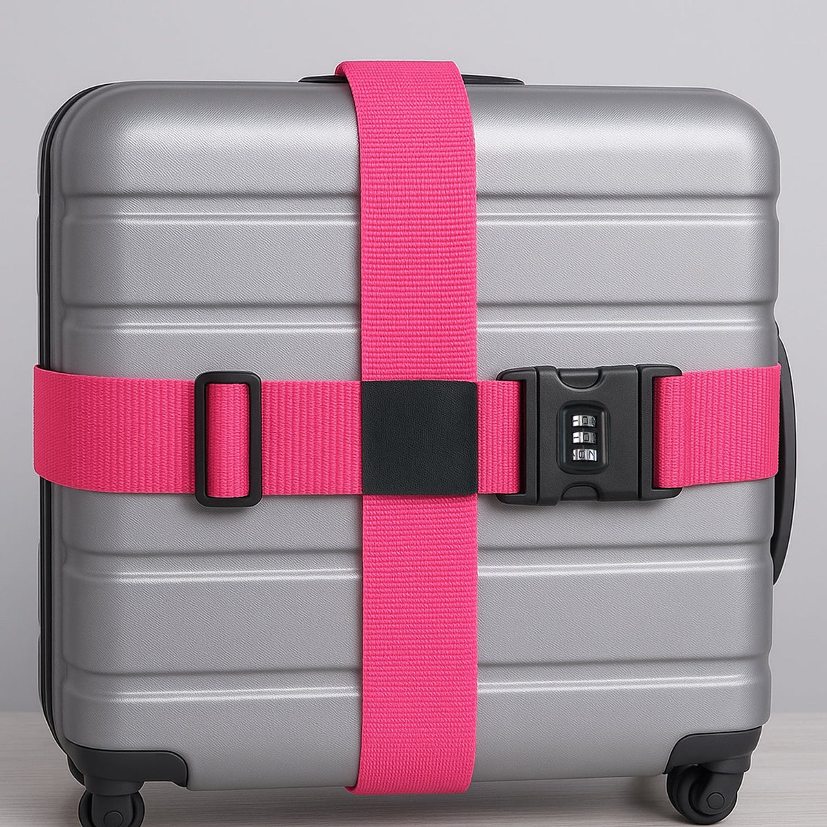 Luggage Strap with 3-Digit Combination Lock - (1 Pc)