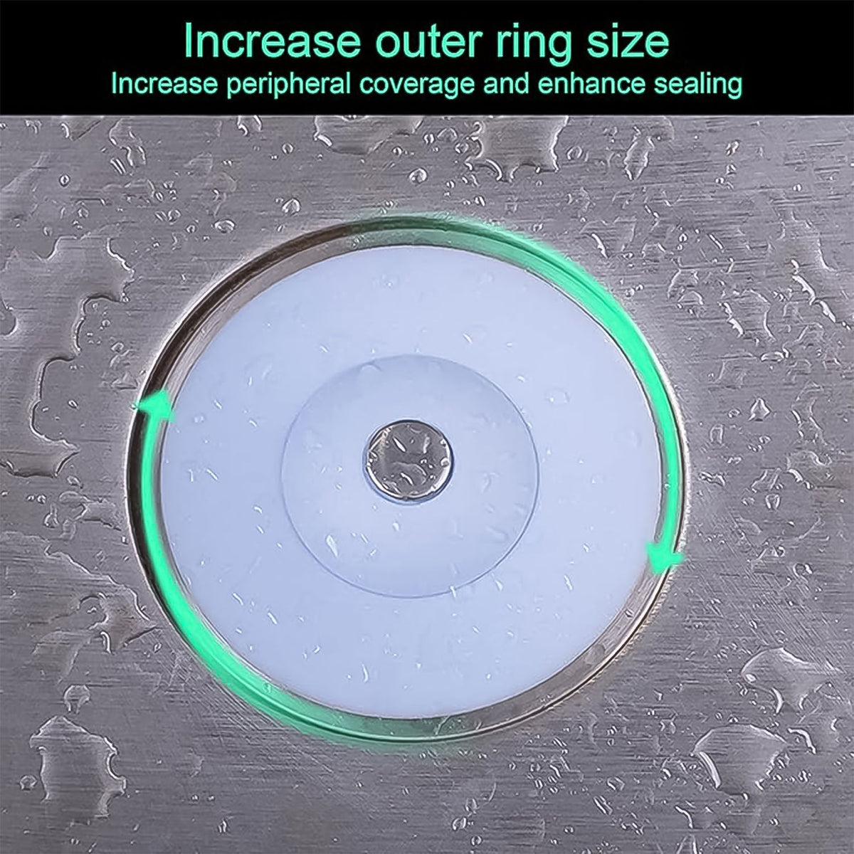 Smart Stop Blue Sink Drainer Cap