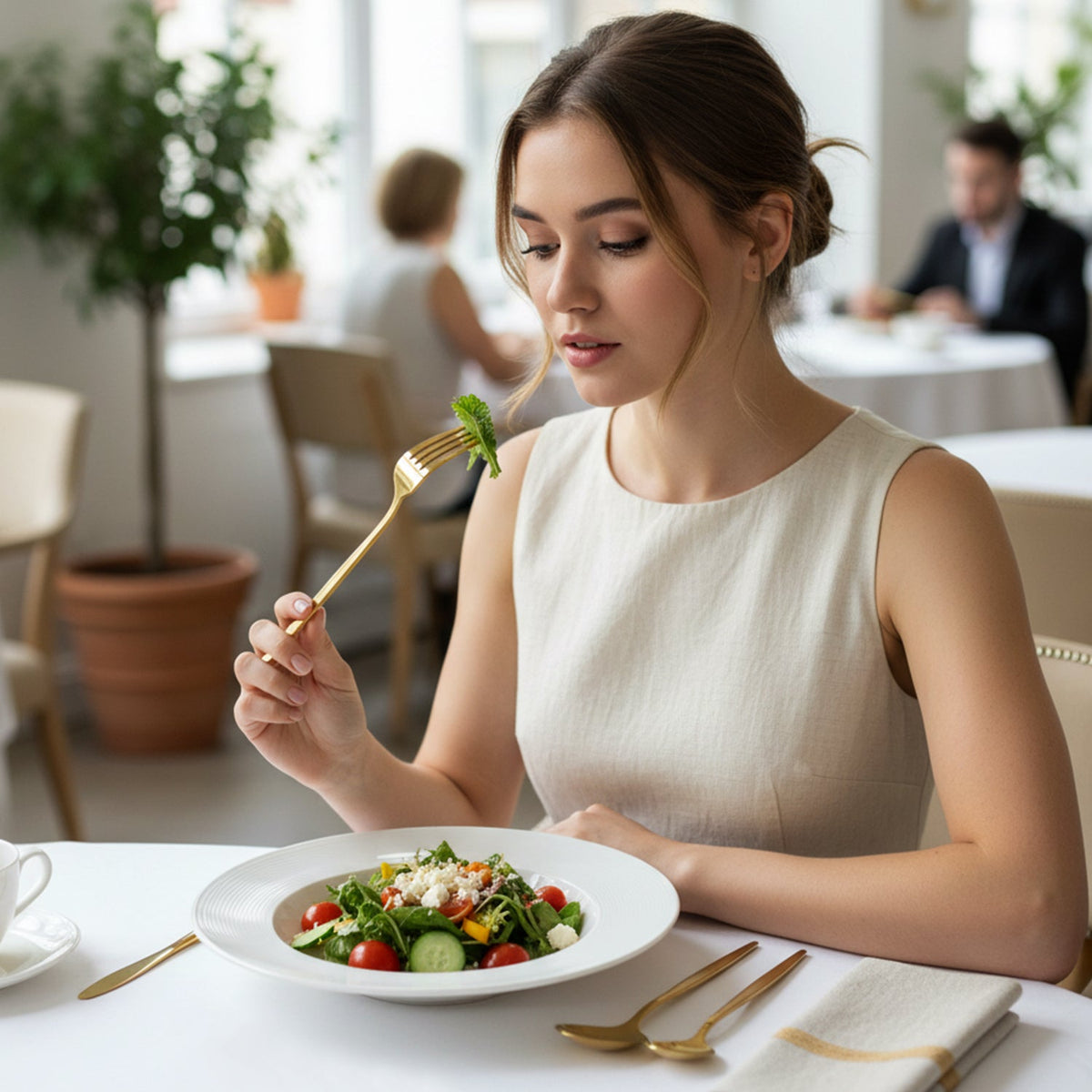 Elegant dinnerware set