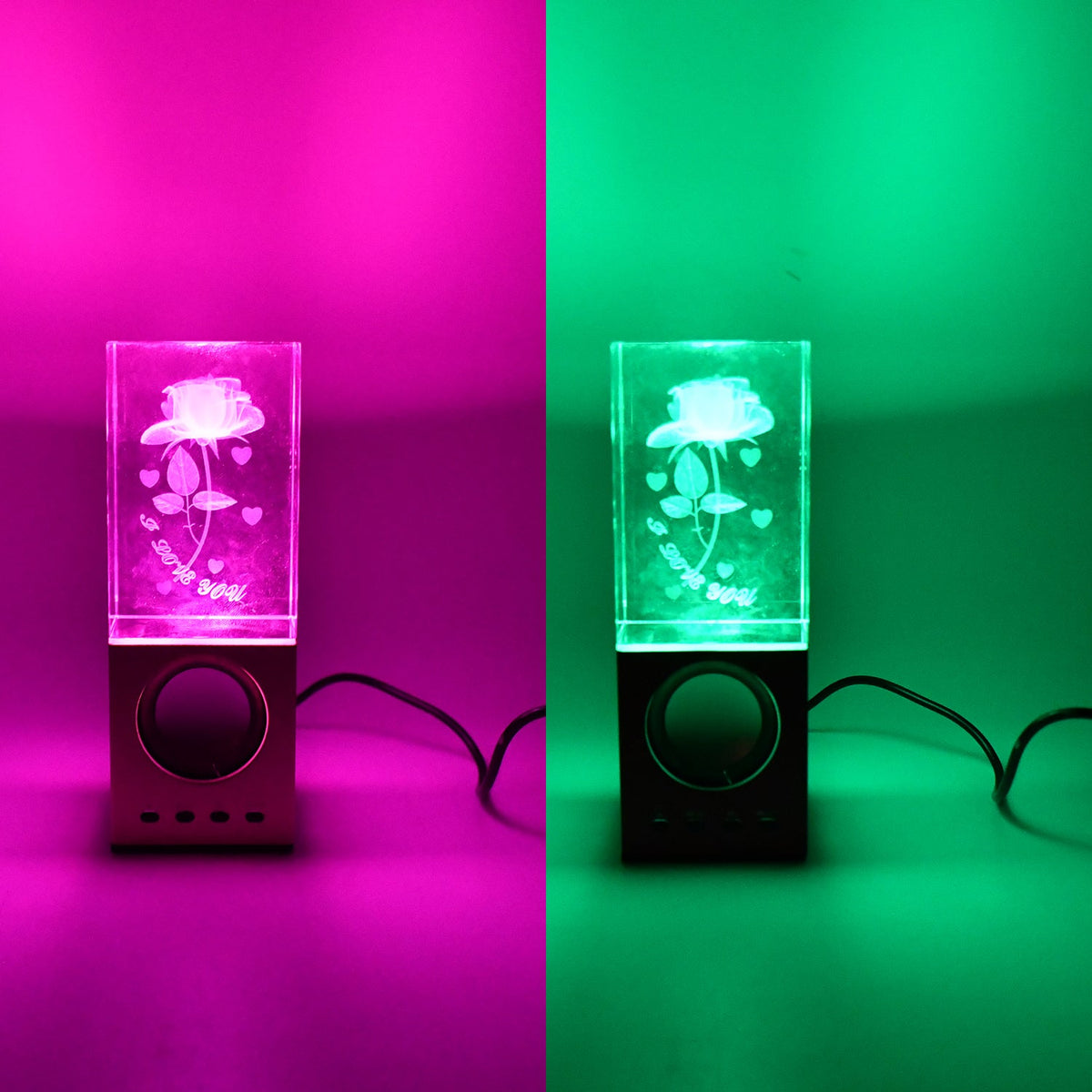 3D LED Light for Desk