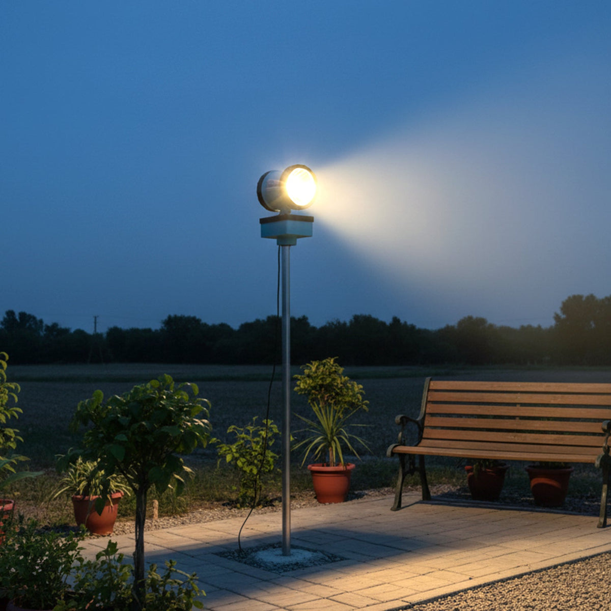OMEGA 2 Side Diva Dandi Outdoor Light 1 Set