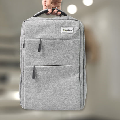 Laptop Backpack / Office Bag / School Bag  (1 Pc / Shoulder Belt Strap Not Included)