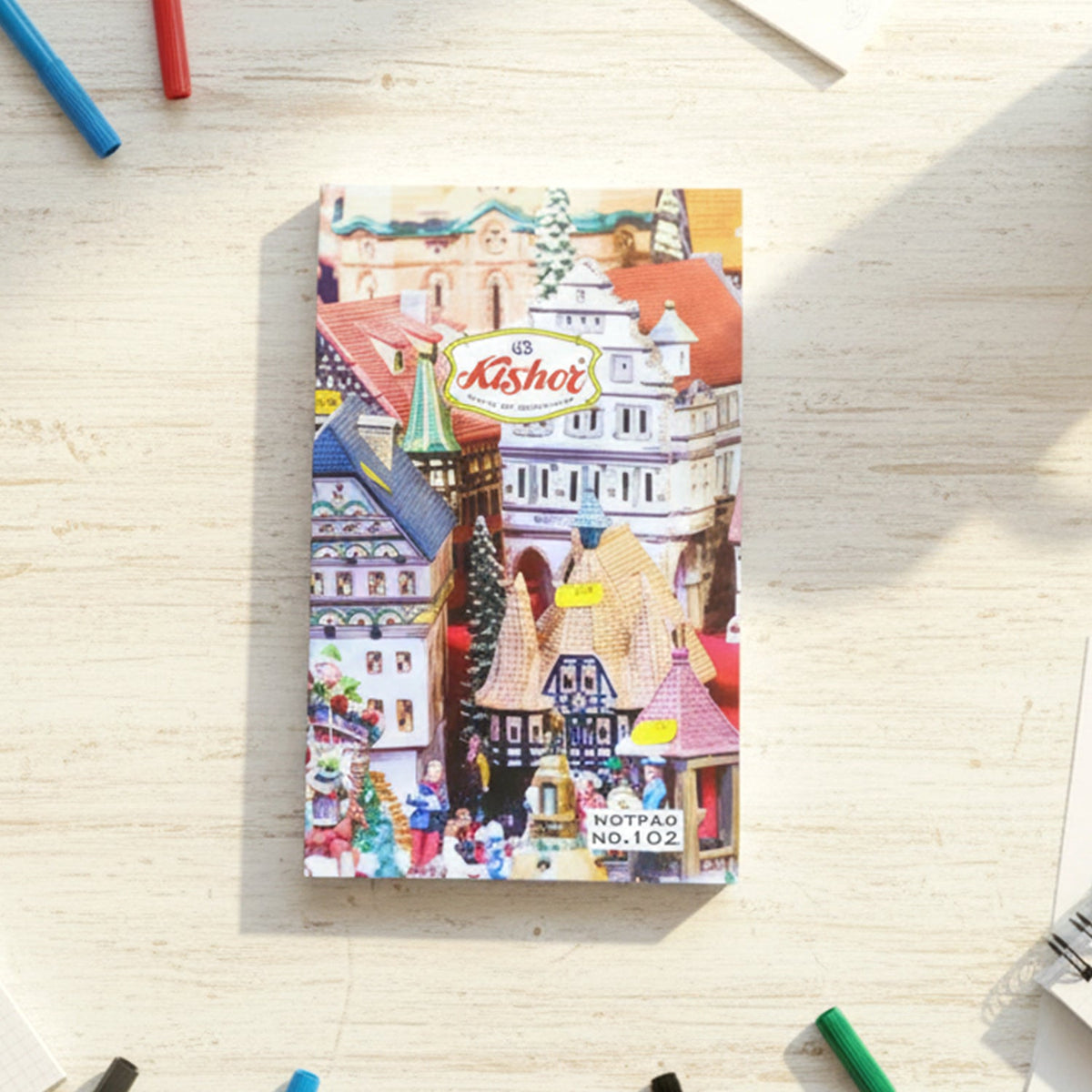 Premium Pocket Notebook – 80-Page Writing Notepad (165 × 105 mm, 1 Pc)