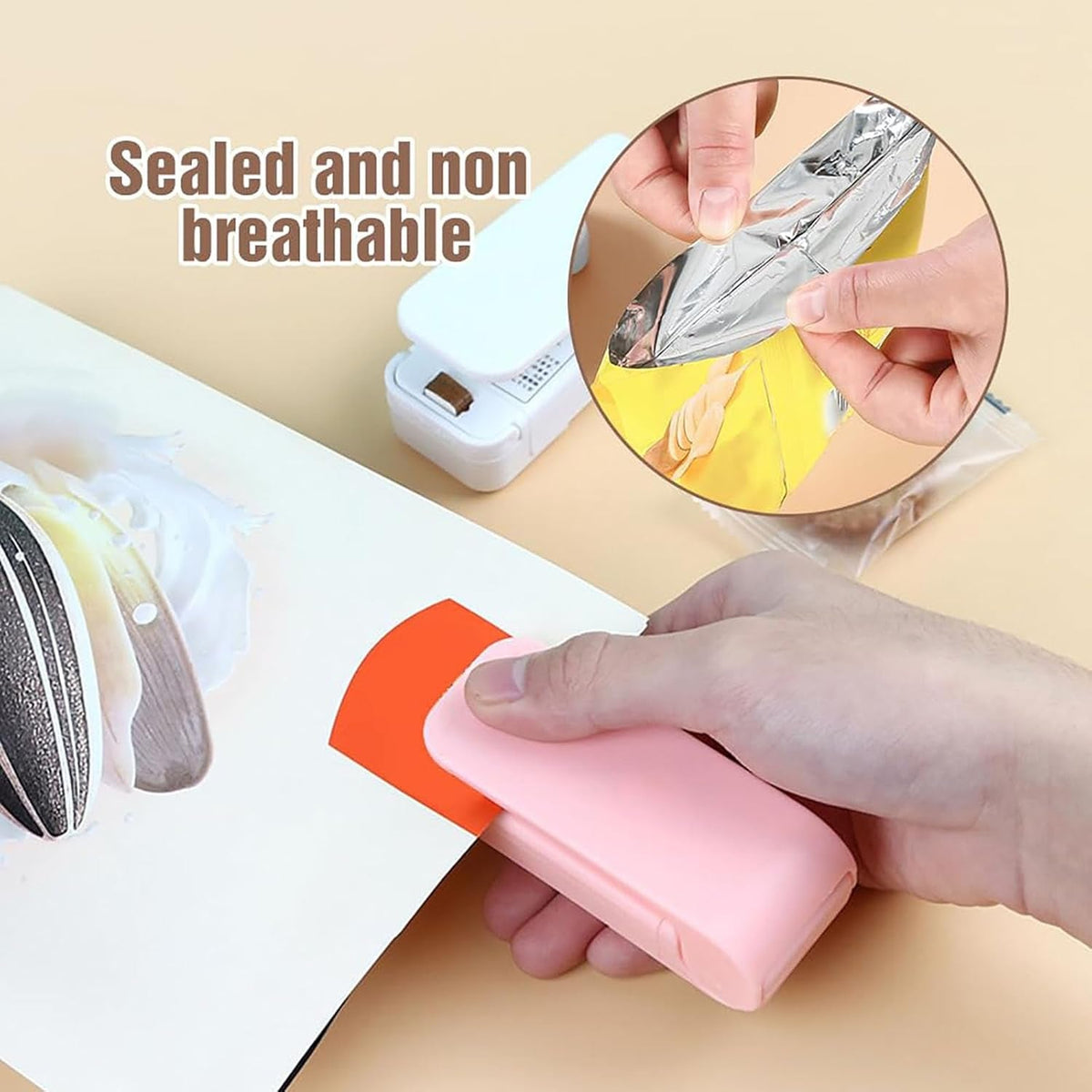  Portable Mini Heat Sealer Machine for Plastic Bags - specs detail shot