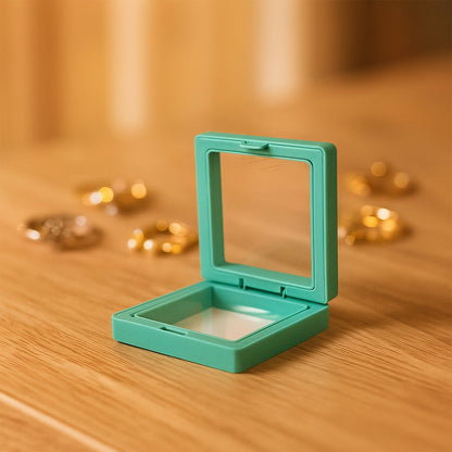 Transparent Jewellery Display Box (7x7 cm / 1 Pc)
