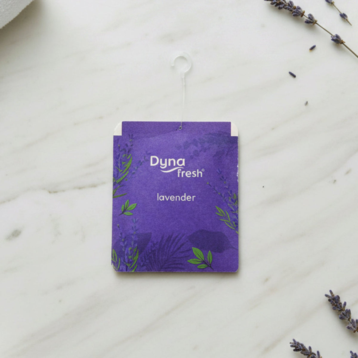 Bathroom lavender gel deodorizer hanger