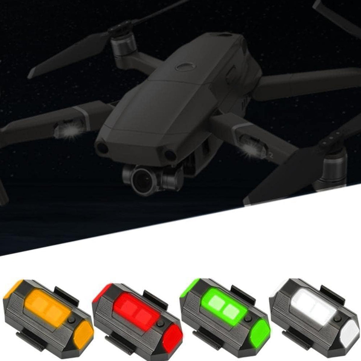 Mini LED RGB Strobe Light – USB Waterproof Party Light