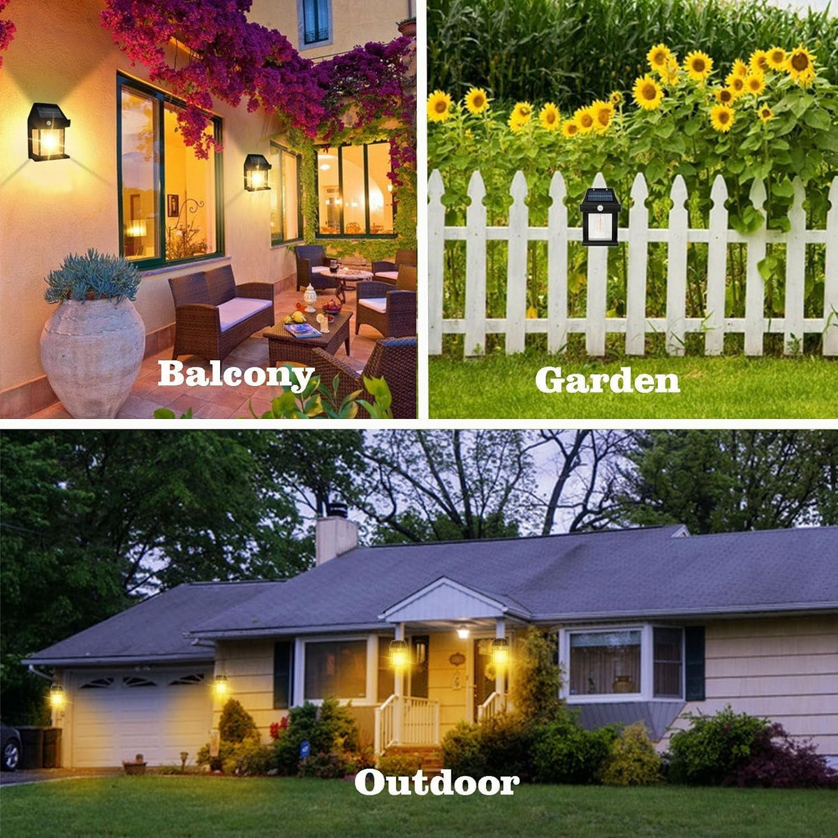  Solar Wall Lamp – Wireless Outdoor Light with Motion Sensor - comparison shot