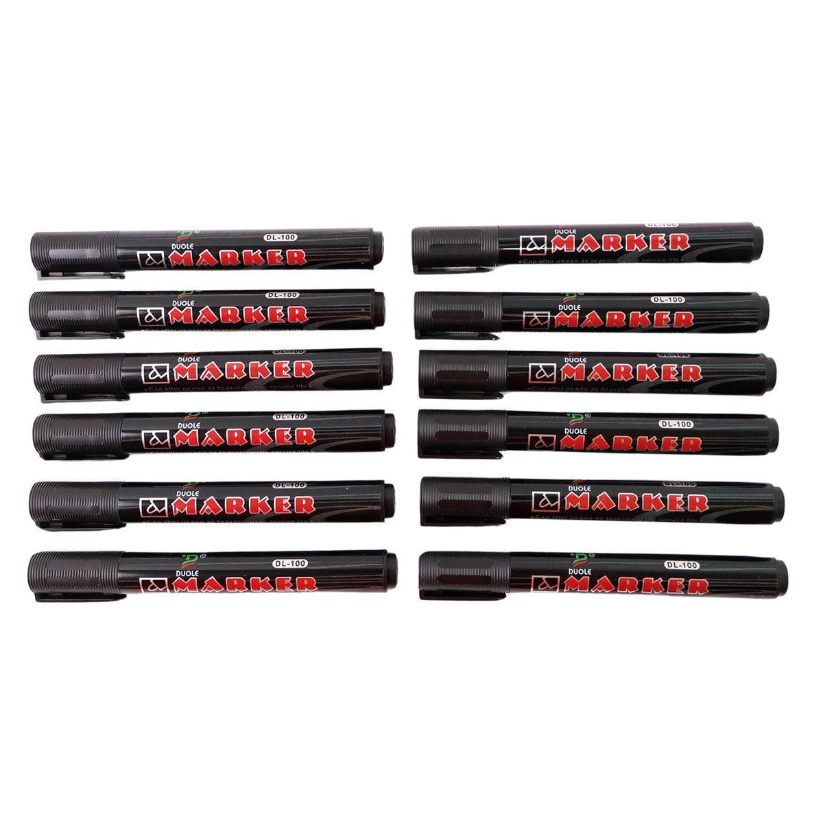 Black Permanent Marker Pens