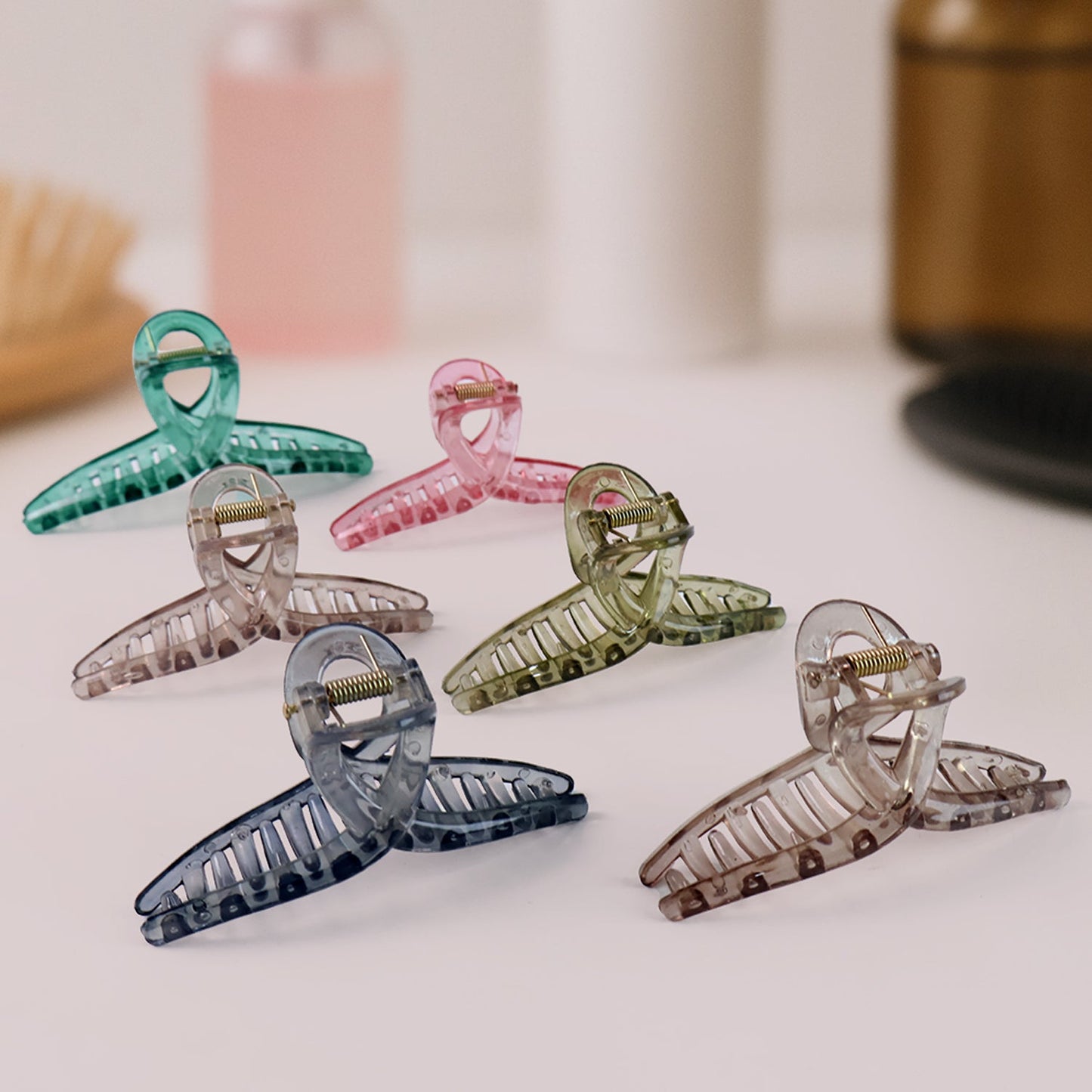 Matte Look Hair Clamp Clip 