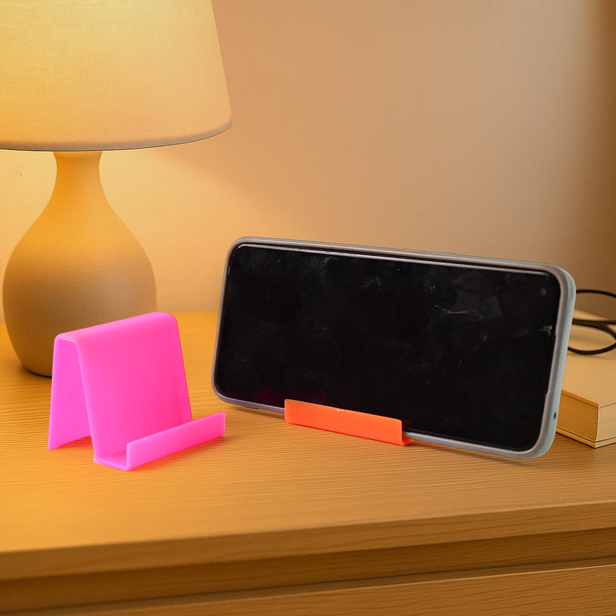 Solid Base Mobile Stand