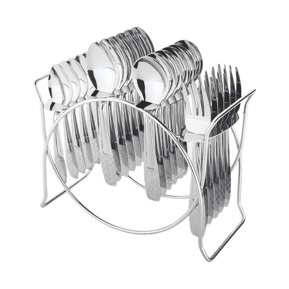 TableEase Cutlery Kit with Steel Stand