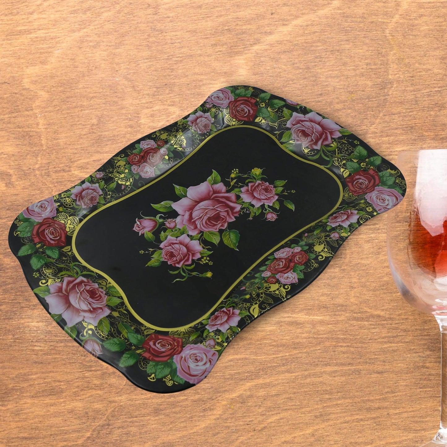 Stainless Steel Serving Tray (18 x 8.5 Inch / 1 Pc)