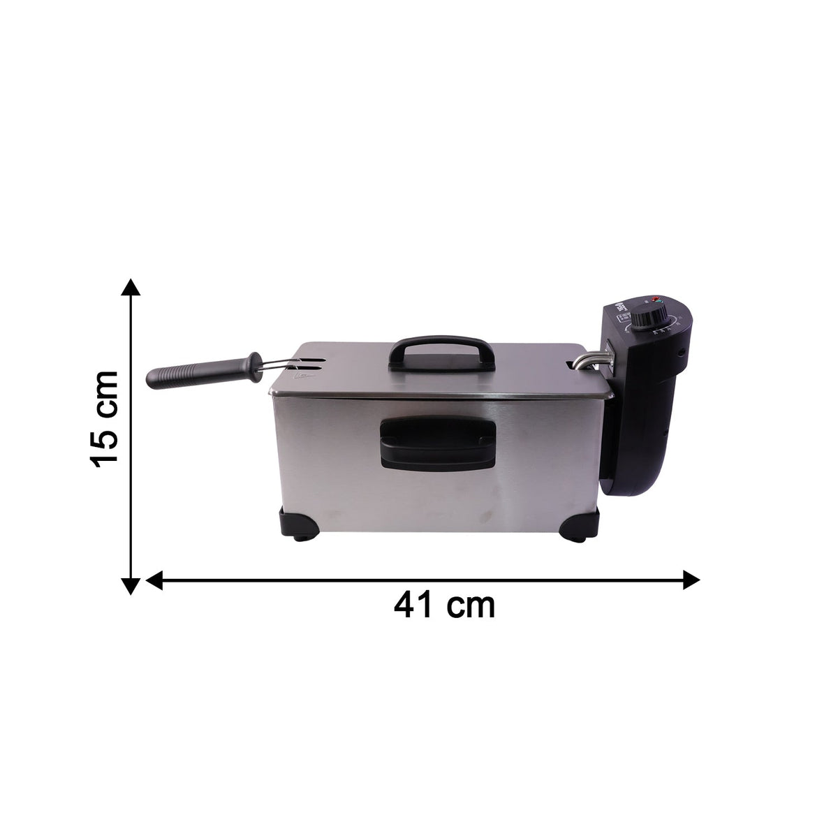 Orbit Heavy Duty 2000W Deep Fryer with 3 Litre Oil Capacity