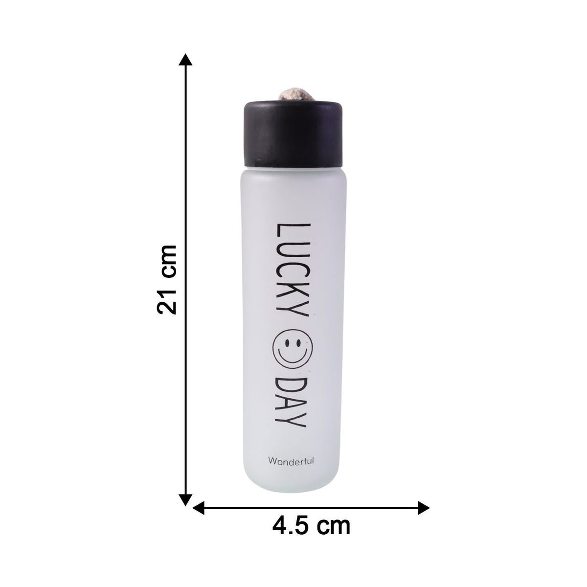 stylish frosted bottle drinkware