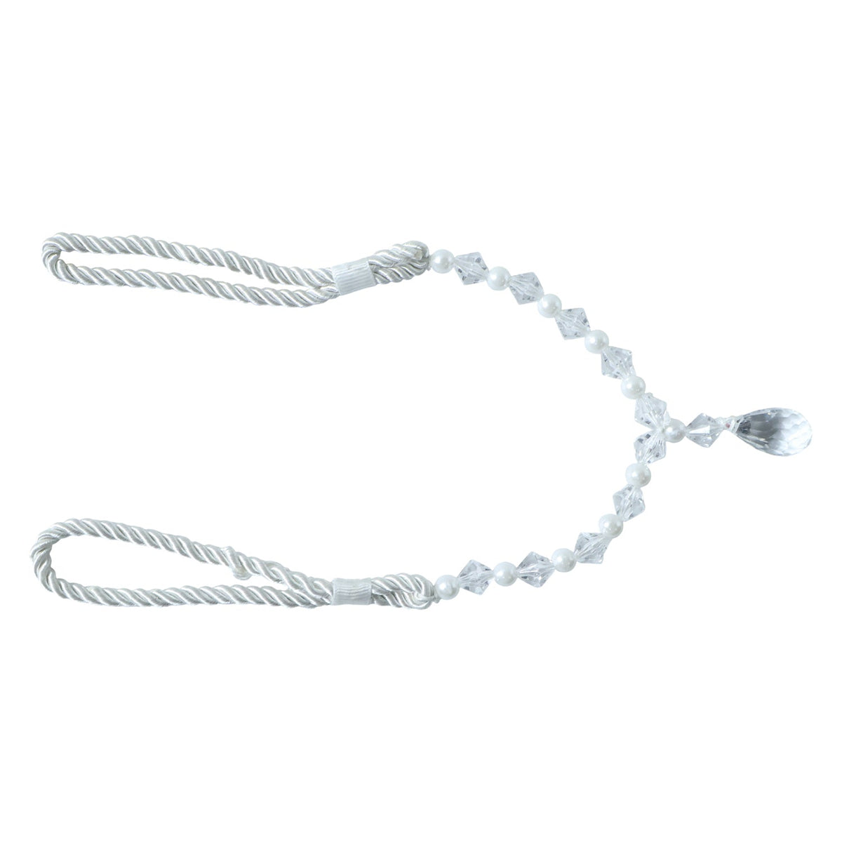 Stylish window curtain tieback