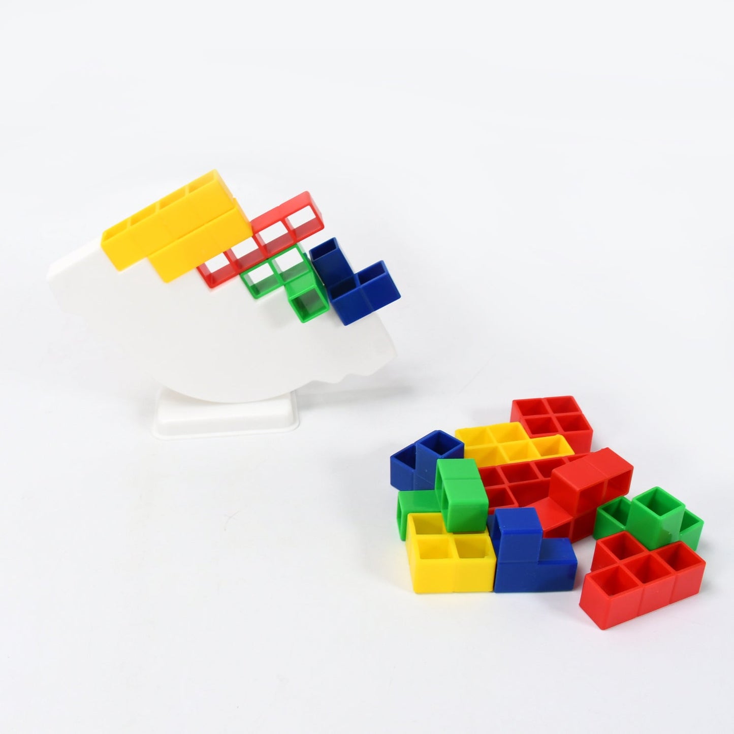 3D Tower Game, Tower Balance Game (16 Pcs Set)