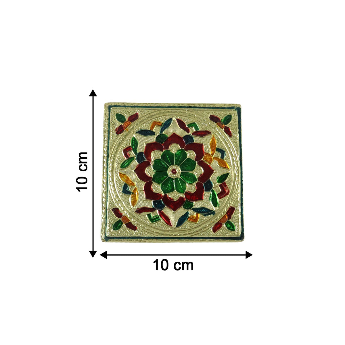 Handicraft Wood Chowki for Pooja , Wooden Bajot (2 Pc / Mix Descign & Color)