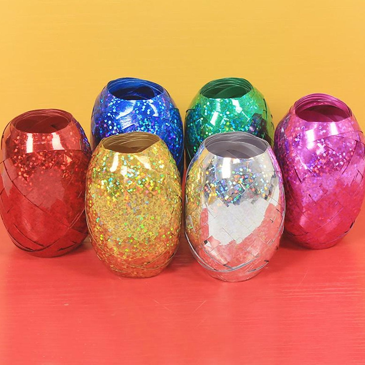 Holi balloon ribbon roll