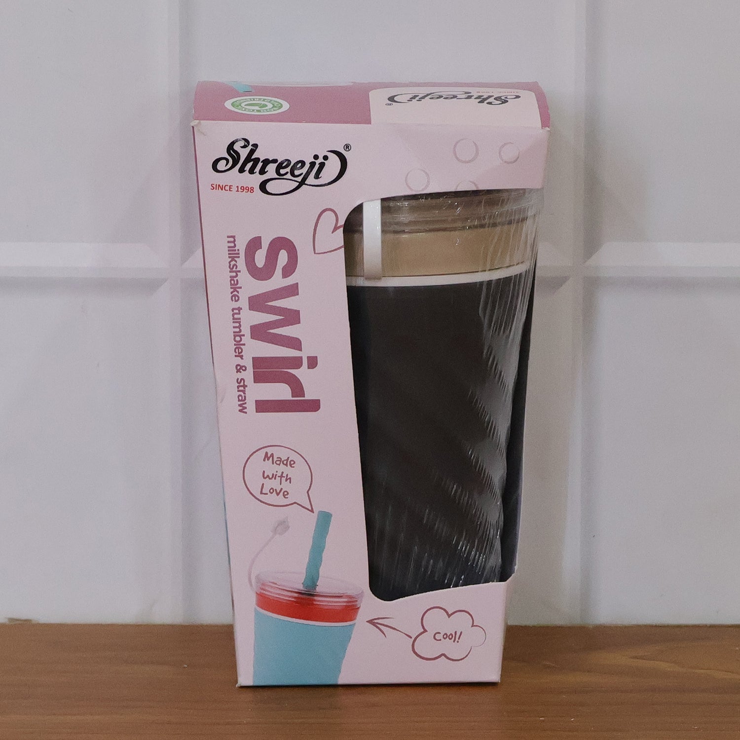 trendy swirl drink cup